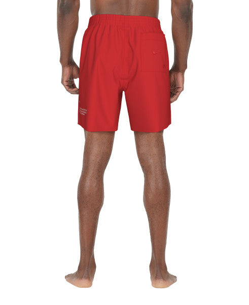 Nike Swim Breaker Space Men's 7" Volley Shorts University Red