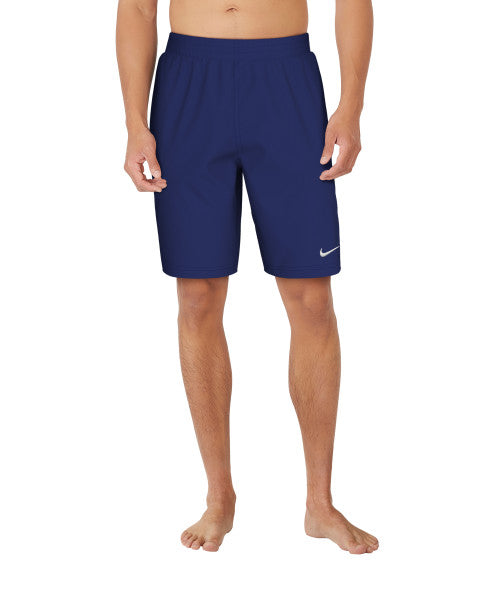 Nike Swim Men's Breaker Solid Essential 9" Volley Shorts Midnight Navy