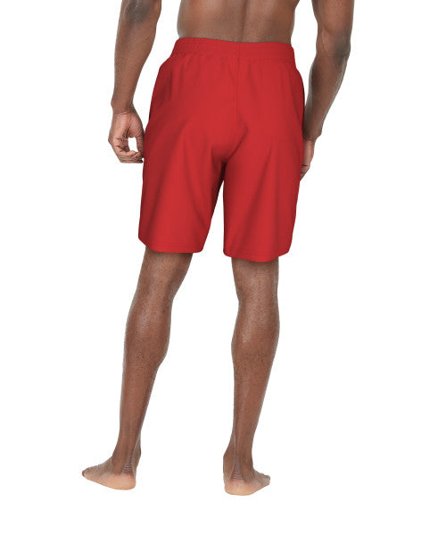 Nike Swim Men's Breaker Solid Essential 9" Volley Shorts University Red