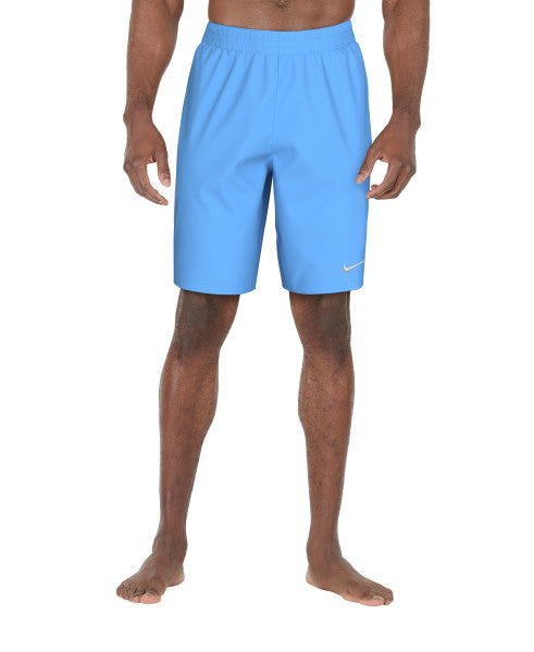 Nike Swim Men's Breaker Solid Essential 9" Volley Shorts University Blue