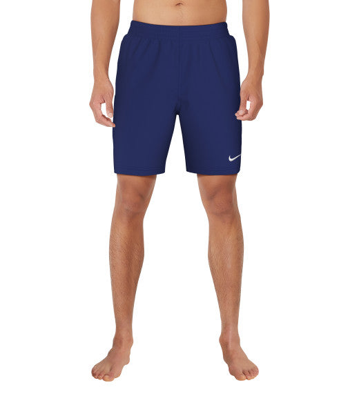 Nike Swim Men's Breaker Solid Essential 7" Volley Shorts Midnight Navy