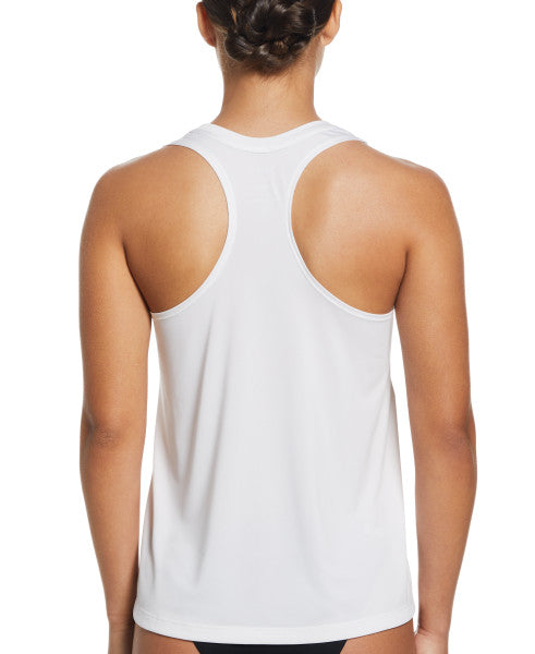 Nike Swim Women's Essential Tank Top Cover Up White