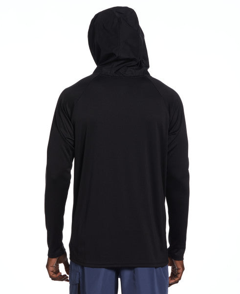 
                      
                        Nike Swim Men's Packable Long-Sleeve Hooded Hydroguard Black
                      
                    