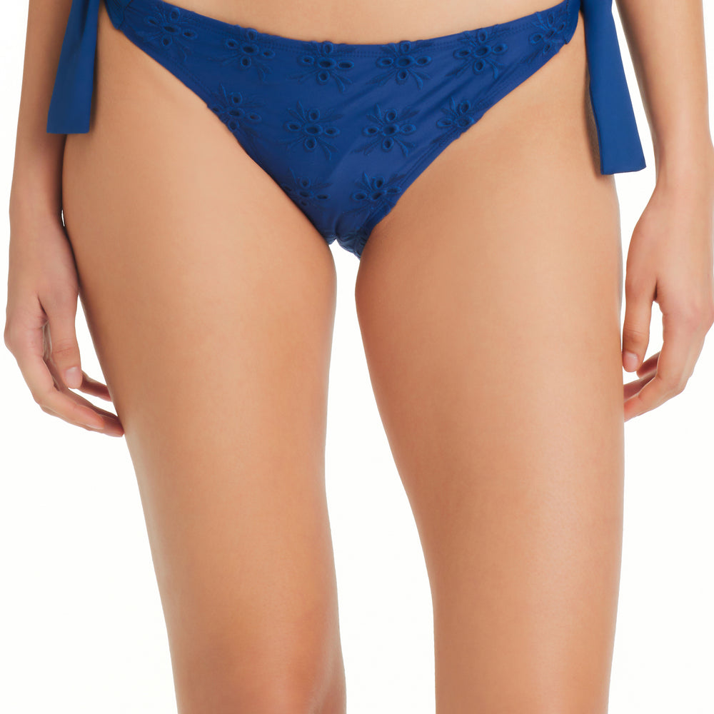 
                      
                        Bleu Rod Beattie Eyes Wide Open Hipster Tie Side Brief Bikini Bottom Navy
                      
                    