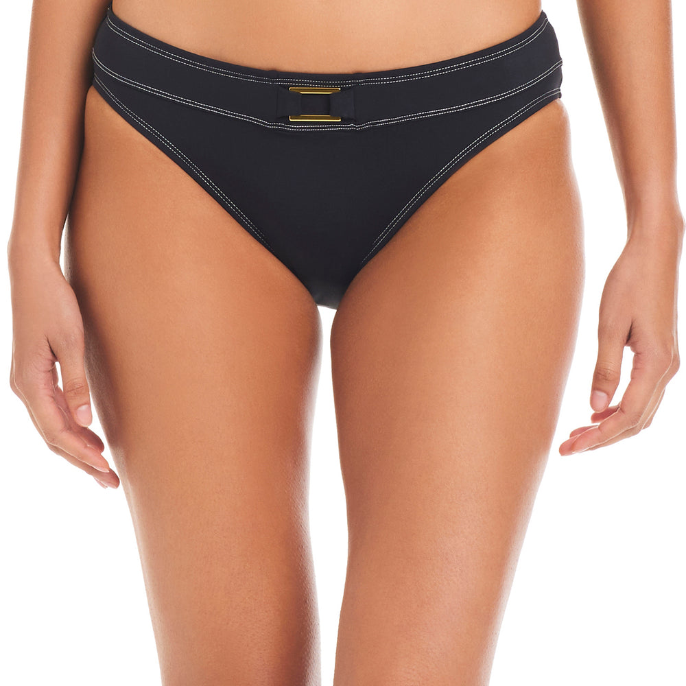 Bleu Rod Beattie A Fine Line Hipster Bikini Bottom Black