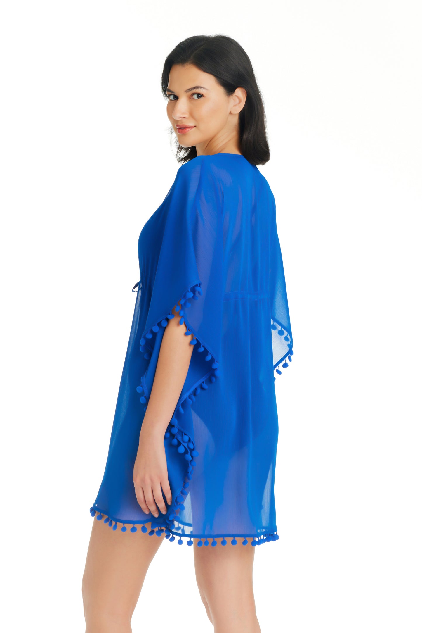 Bleu Rod Beattie Gypset Caftan Cover Up Azure