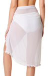 Bleu Rod Beattie Gypset Chiffon Pareo Cover Up White