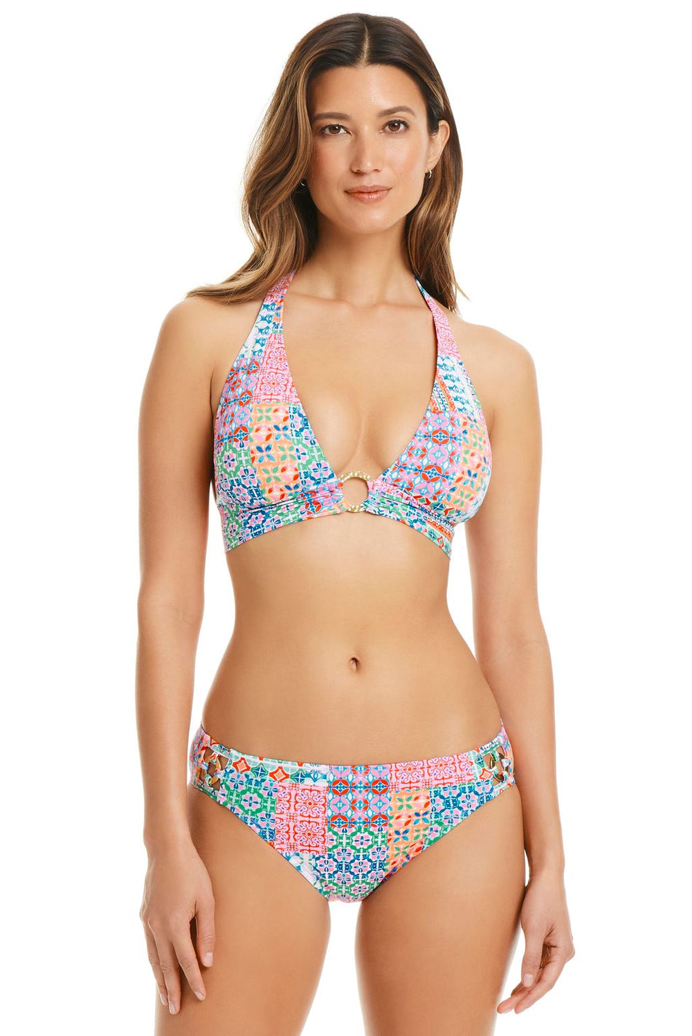 Bleu Rod Beattie Ibiza Bohemia Halter Bikini Top