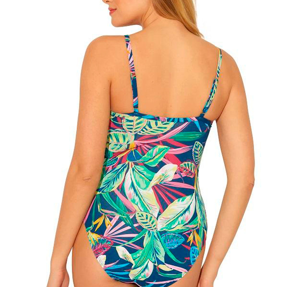 
                      
                        Bleu Rod Beattie Women's It's A Jungle Out There Draped Tank One Piece
                      
                    