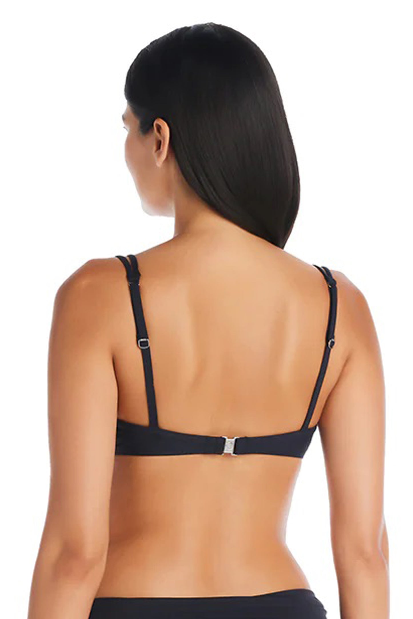 Bleu Rod Beattie Kore Ots Underwire Bikini Top Black