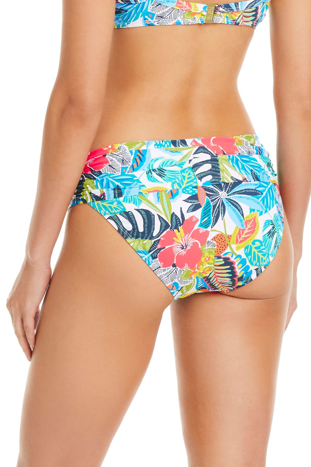 Bleu Rod Beattie The Living Is Easy Sarong Hipster Bikini Bottom
