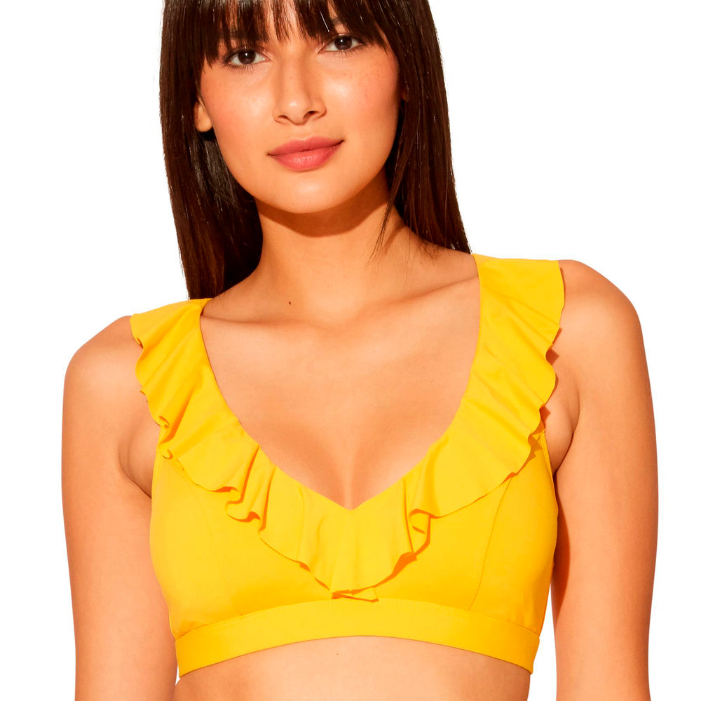 Bleu Rod Beattie Rufflicious Tuscan Sun Ruffle Cup Size Top