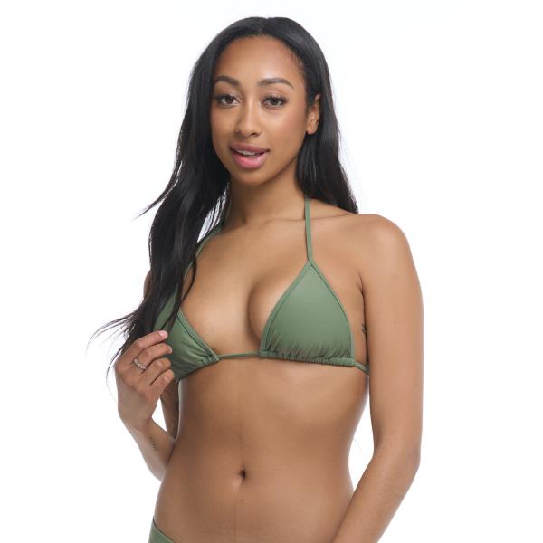 Body Glove Smoothies Dita Triangle Bikini Top Cactus
