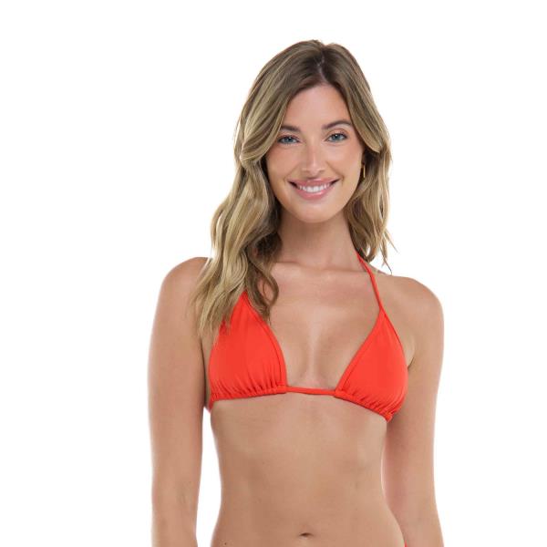 Body Glove Smoothies Dita Triangle Bikini Top Poppy