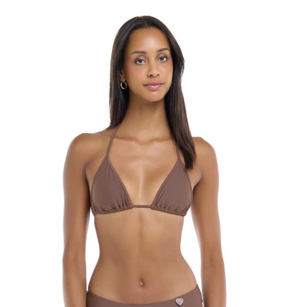 Body Glove Smoothies Dita Triangle Bikini Top Latte