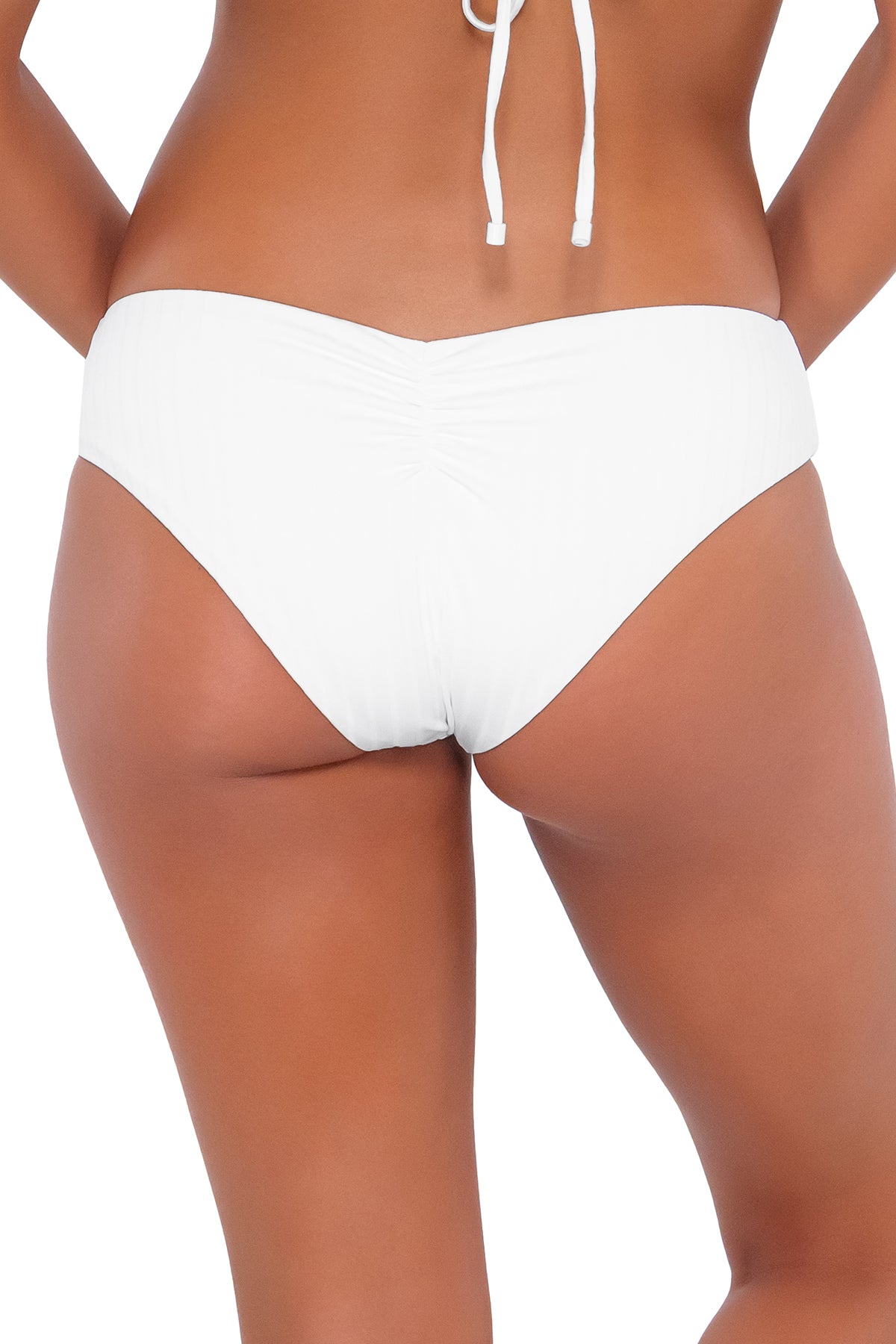 Swim Systems Magnolia Bay Rib Hazel Hipster Bikini Bottom