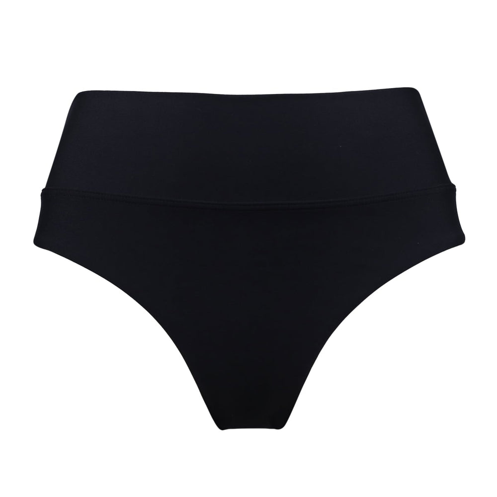 
                      
                        Swim Systems Black Byron High Waist Bottom
                      
                    