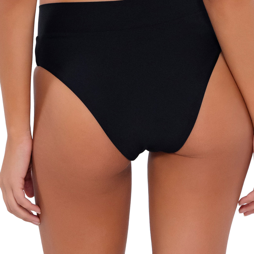 
                      
                        Swim Systems Black Delfina V Front Bikini Bottom
                      
                    