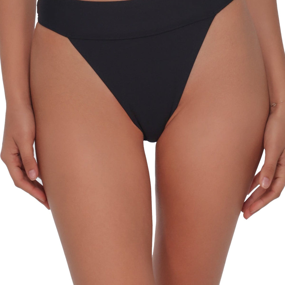 Swim Systems Black Byron High Waist Bottom
