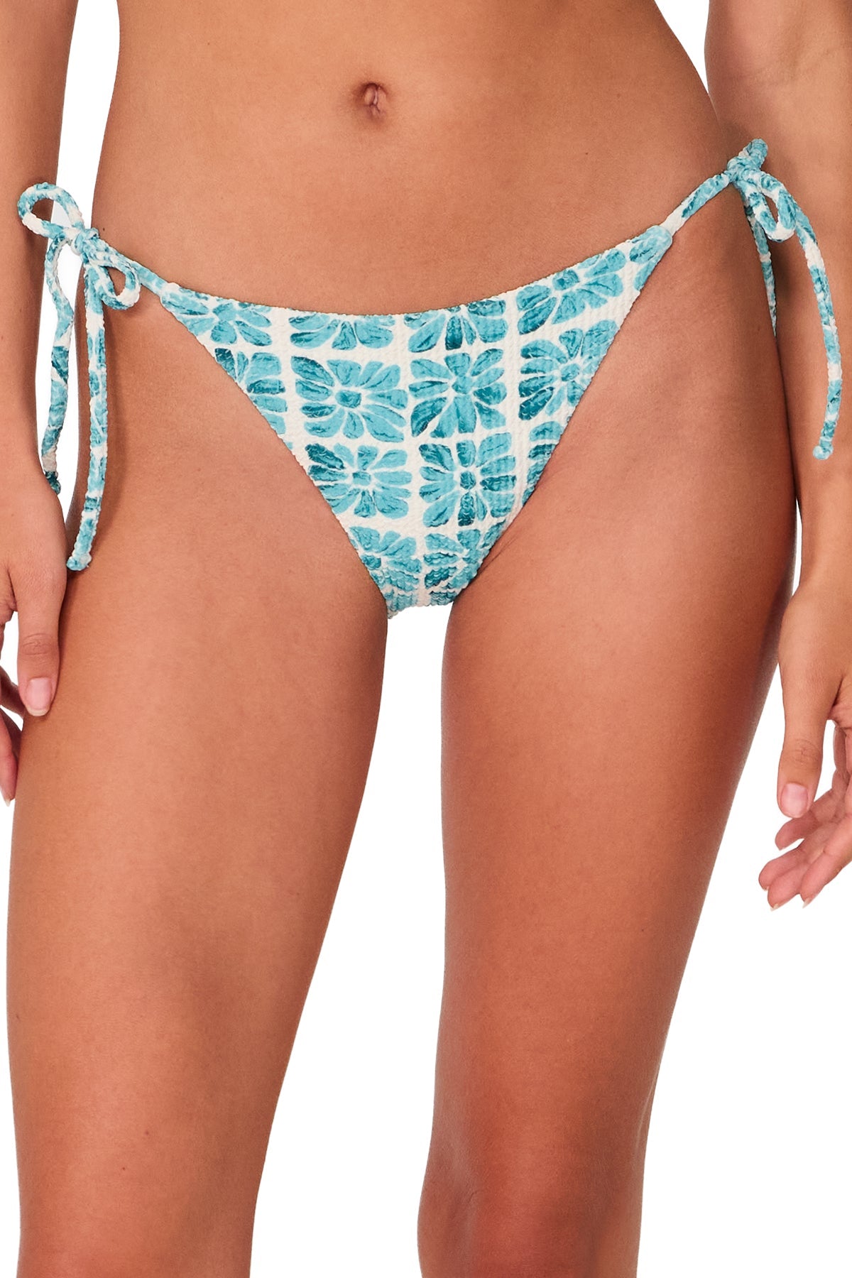 Swim Systems Surf Tile Scrunch Mckenna Tie Side Bottom