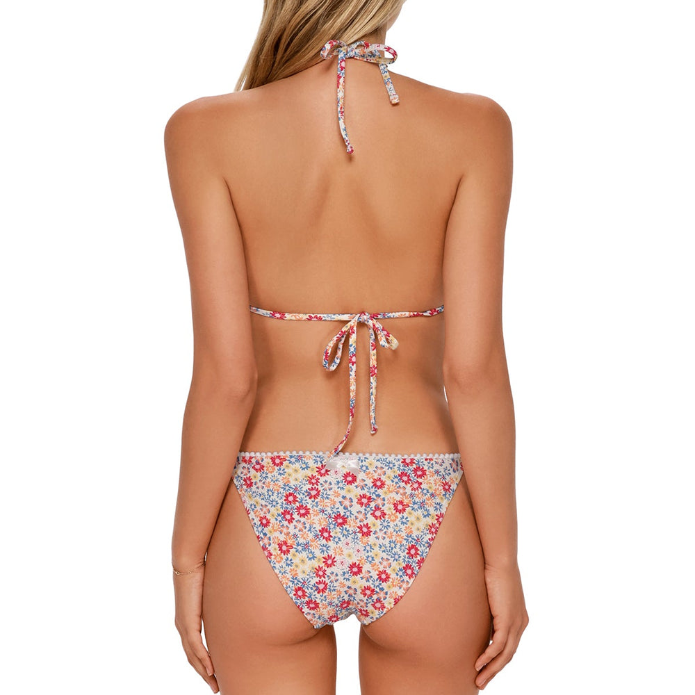 Swim Systems Prairie Petals Pom Pom Tie Side Bottom