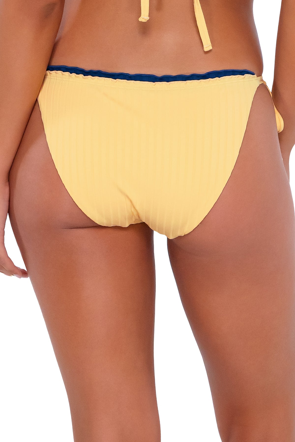 Swim Systems Honey Bay Rib Monica Tie Side Bikini Bottom