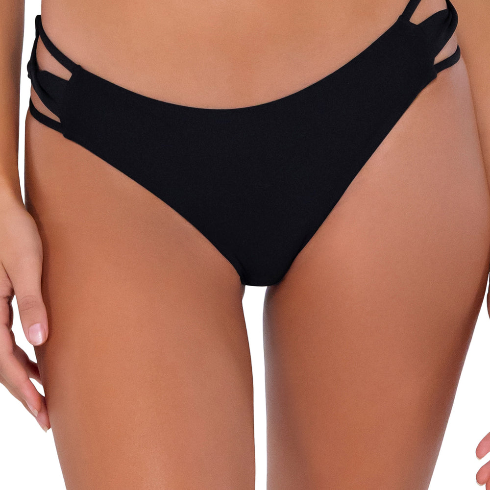 Swim Systems Black Saylor Hipster Bikini Bottom