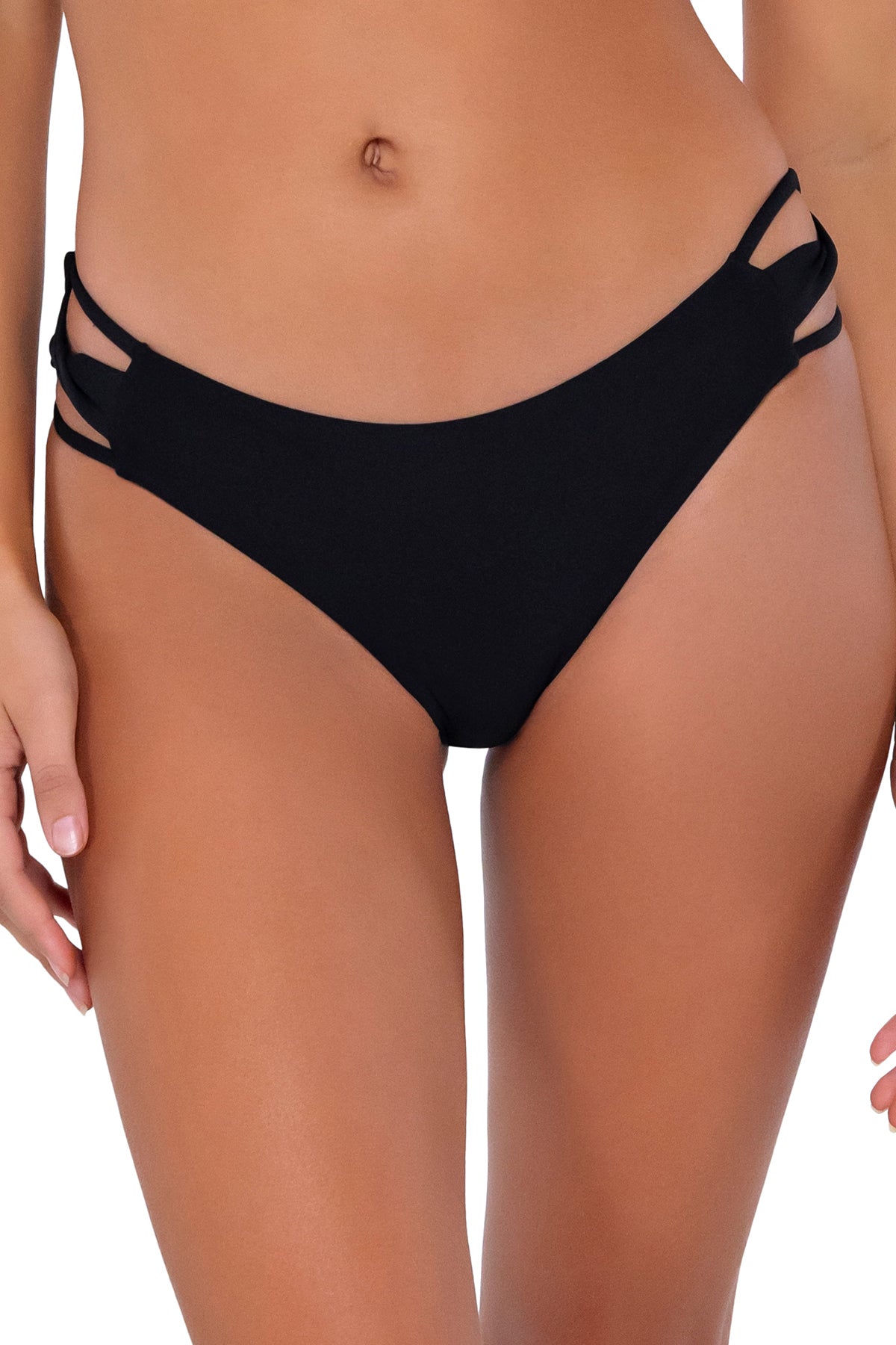 Swim Systems Black Saylor Hipster Bikini Bottom