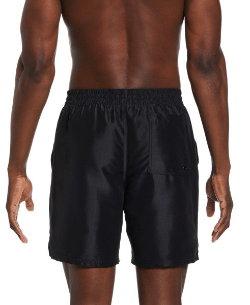 Nike Swim Men's Logo Essential  7" Lap Volley Shorts Black
