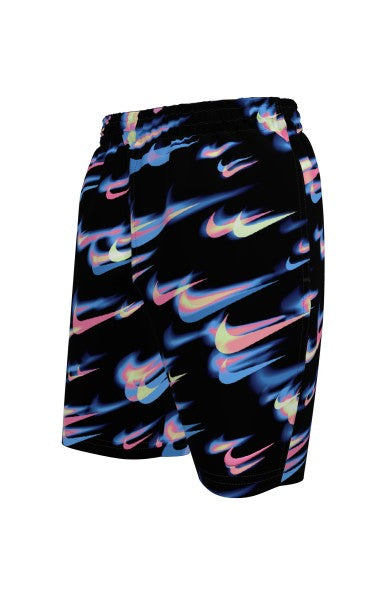 Nike Swim Boys' Breaker Asteroid AOP Big Kids' 7" Boxer Volley Shorts