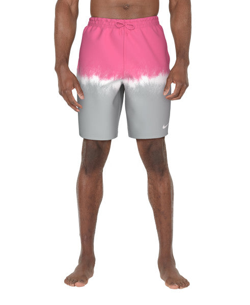 Nike Swim Men's Ocean Merge 9" Lap Volley Shorts Pinksicle