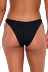 B Swim Black Baja Rib Carly Bikini Bottom