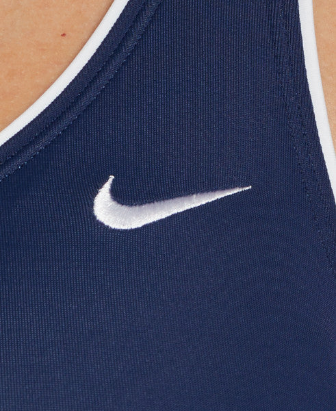 
                      
                        Nike Swim Women's Solid Powerback One Piece Midnight Navy
                      
                    