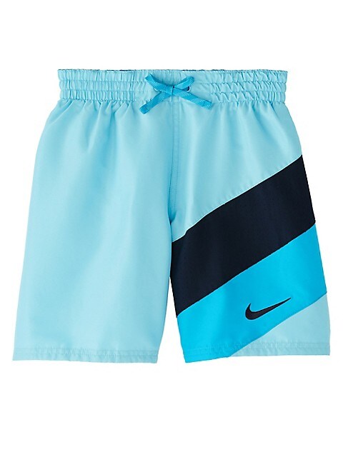 Nike Swim Boys' Volley Swim Trunks Light Blue