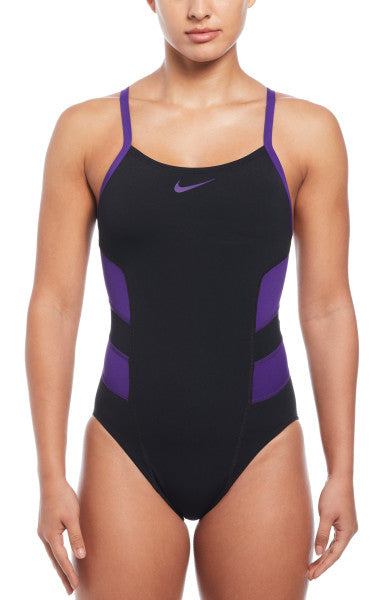 
                      
                        Nike Swim Women's Vex Racerback One Piece Court Purple
                      
                    