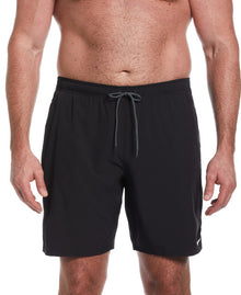  Nike Swim Men's 9" Contend Size Volley Shorts Black