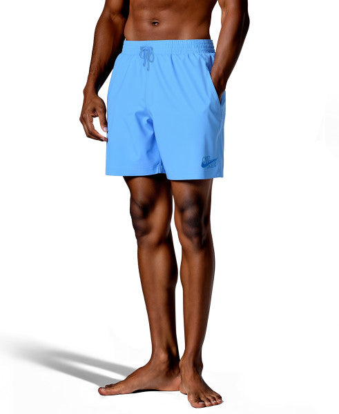 Nike Swim Men's Logo Essential  7" Lap Volley Shorts University Blue