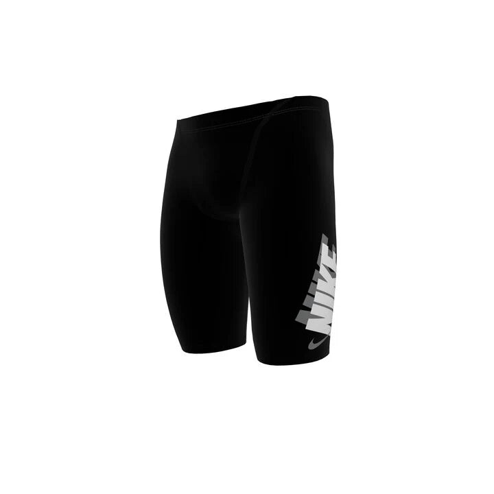 Nike Swim Men's Hydrastrong Multi Logo Jammer Black