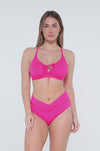 Sunsets Begonia Sandbar Rib Summer Lovin V-Front Bikini Bottom
