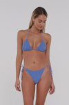 Swim Systems Blue Iris Kali Triangle Bikini Top