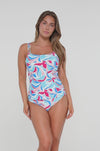 Sunsets Making Waves Taylor Tankini Top Cup Sizes E to H