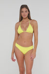 Sunsets Lemon Zest Sandbar Rib Laney Triangle Cup Sizes Bikini Top