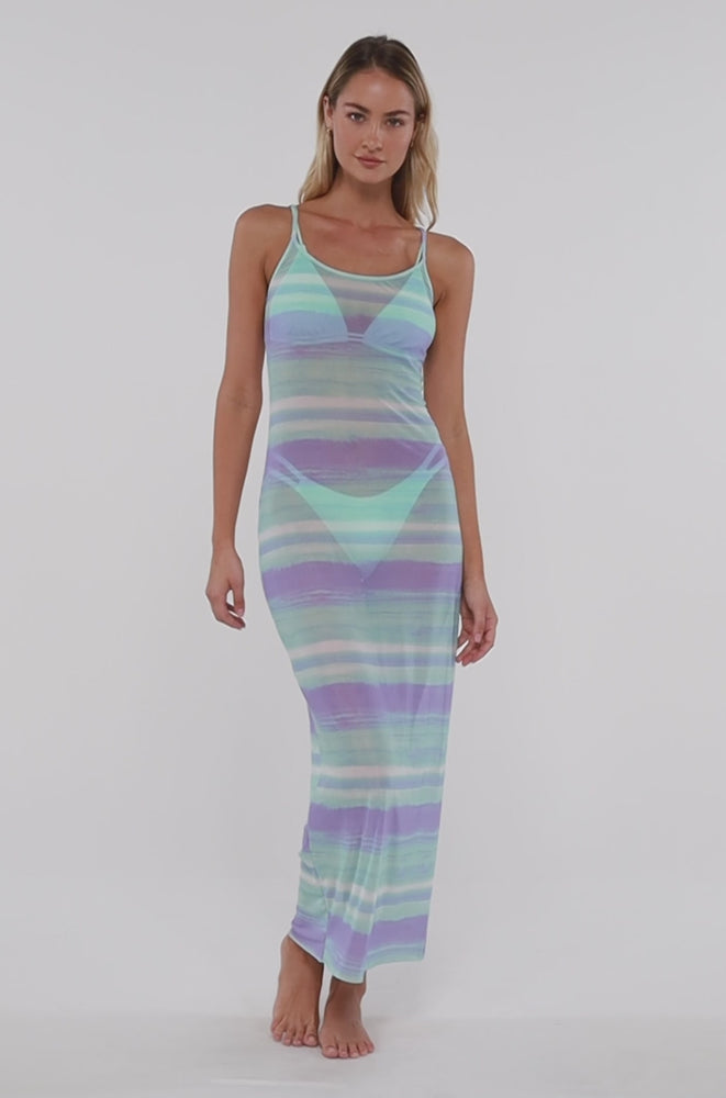 
                      
                        Load and play video in Gallery viewer, B Swim Water&amp;#39;s Edge Jacinta Maxi Dress Cover Up
                      
                    