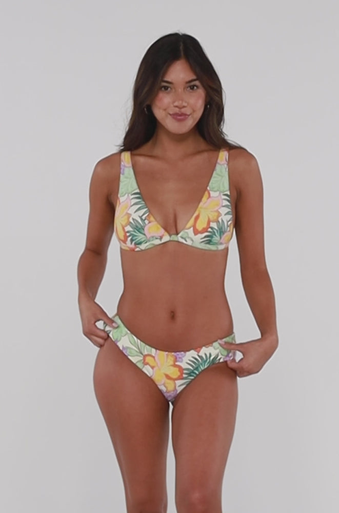 
                      
                        Load and play video in Gallery viewer, Swim Systems Waimea Hazel Hipster Bikini Bottom
                      
                    