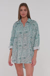 Sunsets By the Sea Delilah Shirt Cover Up