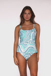 Sunsets Moon Tide Taylor Tankini Top Cup Sizes E to H