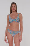 Sunsets Pansy Fields Brooke U-Wire Cup Sizes Bikini Top
