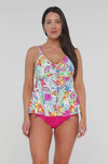 Sunsets Escape Camilla Flora Marin Tankini Top