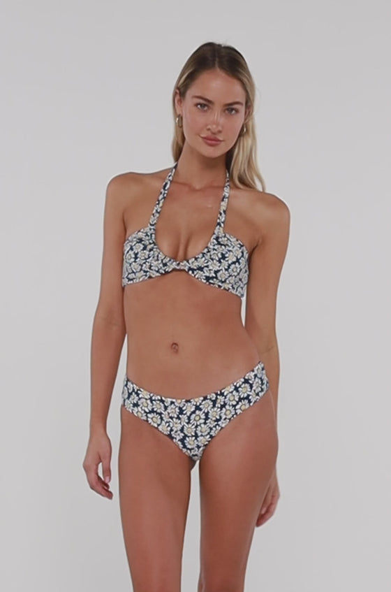 Swim Systems Flower Field Kendall Multi-Wear Bikini Top