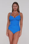 Sunsets Electric Blue Serena Tankini Top Cup Sizes C to DD